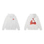 Palace White Red Gradient Tri-Ferg Hoodie