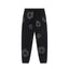 Denim Tears Cotton Wreath Sweatpants - Black/Dark Grey