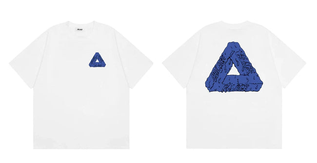 Palace White Blue Melt Bone Tri-Ferg Graphic Tee Hover Image