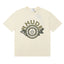 RHUDE Crest & Logo Graphic Print T-Shirt - Cream