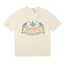 RHUDE "Sardines" Graphic Print T-Shirt - Cream