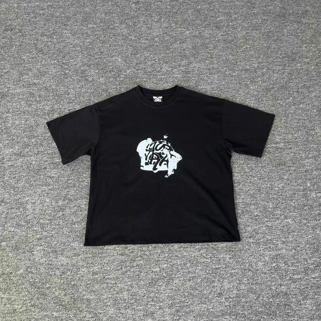 Mertra Crest Graphic Tee - Black Hover Image