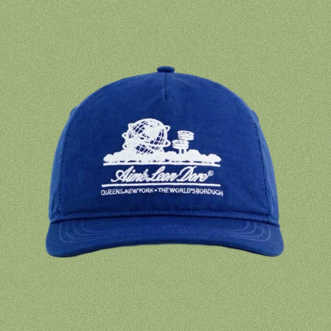 Aimé Leon Dore World Graphic Hat - Royal Blue Hover Image