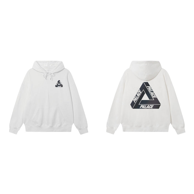 Palace White Classic Border Tri-Ferg Hoodie Hover Image