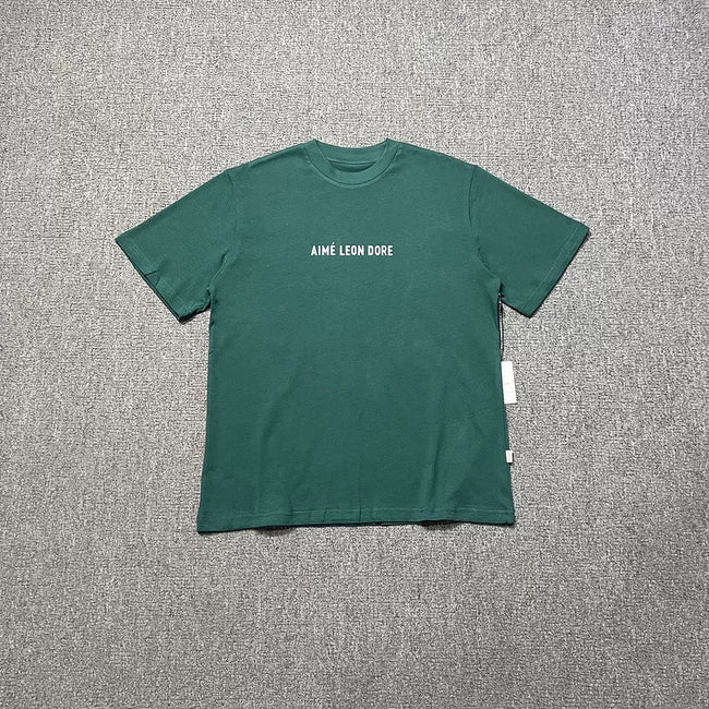 Aimé Leon Dore Small Chest Logo Tee - Forest Green Hover Image