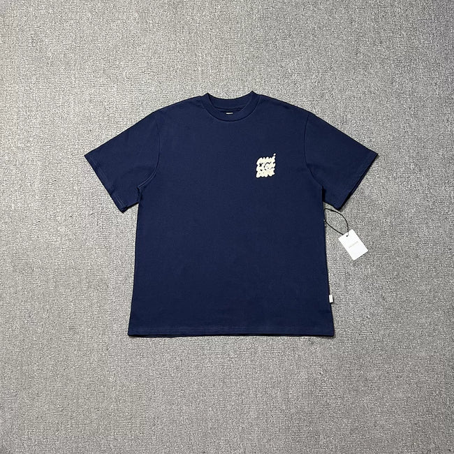Aimé Leon Dore Small Crest Logo Tee - Navy Hover Image